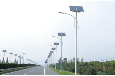 Solar Street Lights on Shuiyangjiang Avenue, Xuancheng City, Anhui